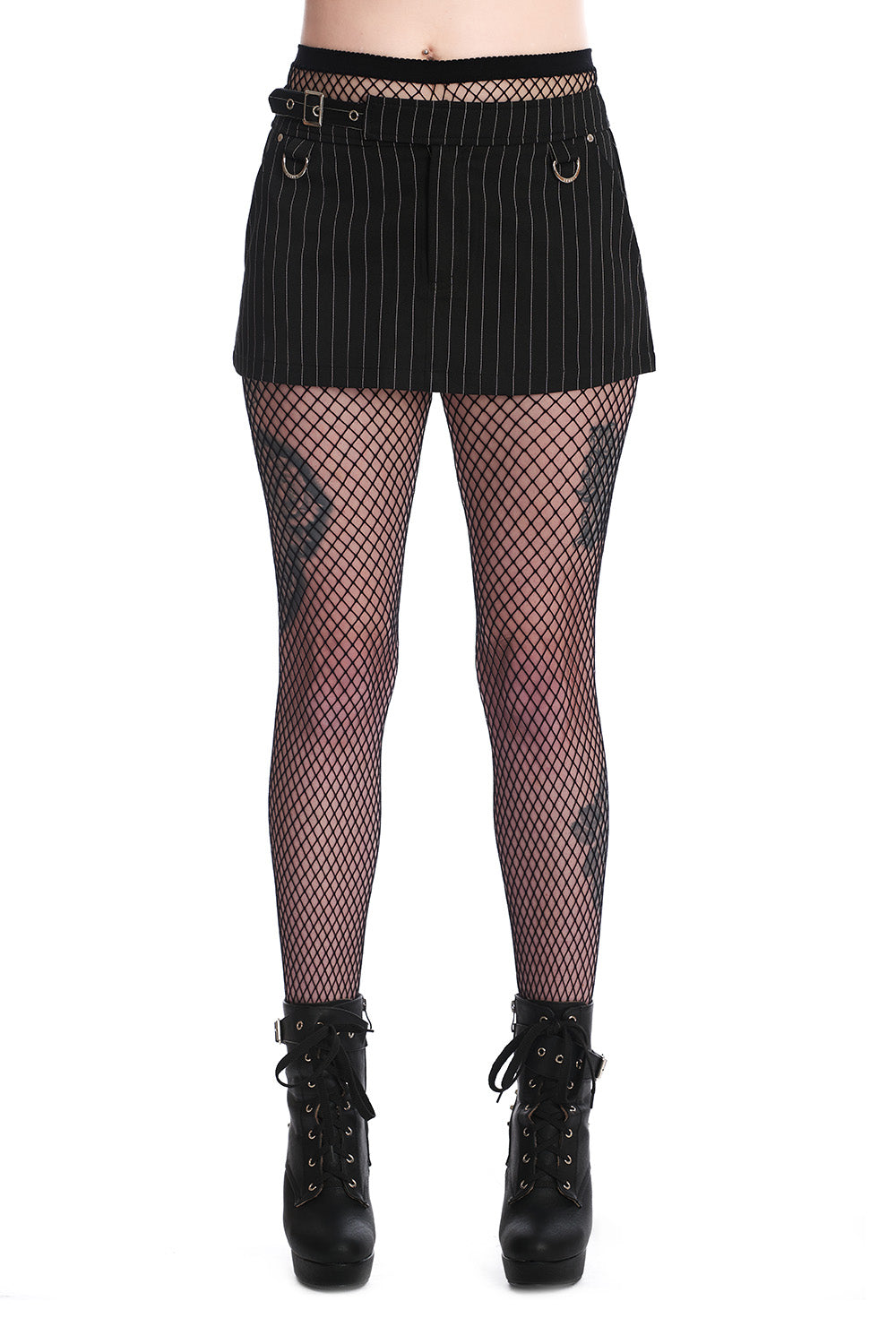 Banned Apparel Darina Pinstripe Mini skirt