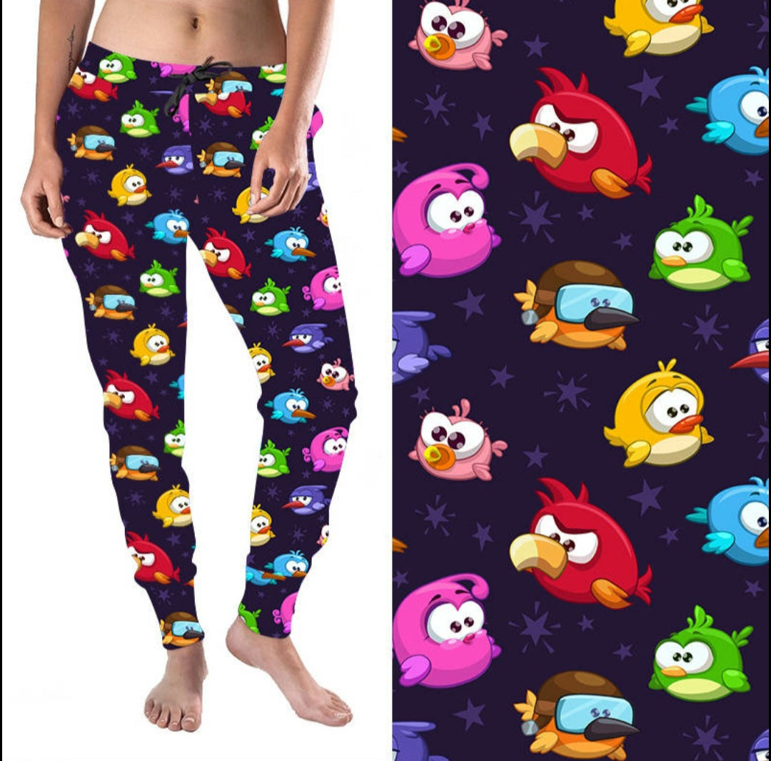 Funky Fit Crazy Bird Joggers
