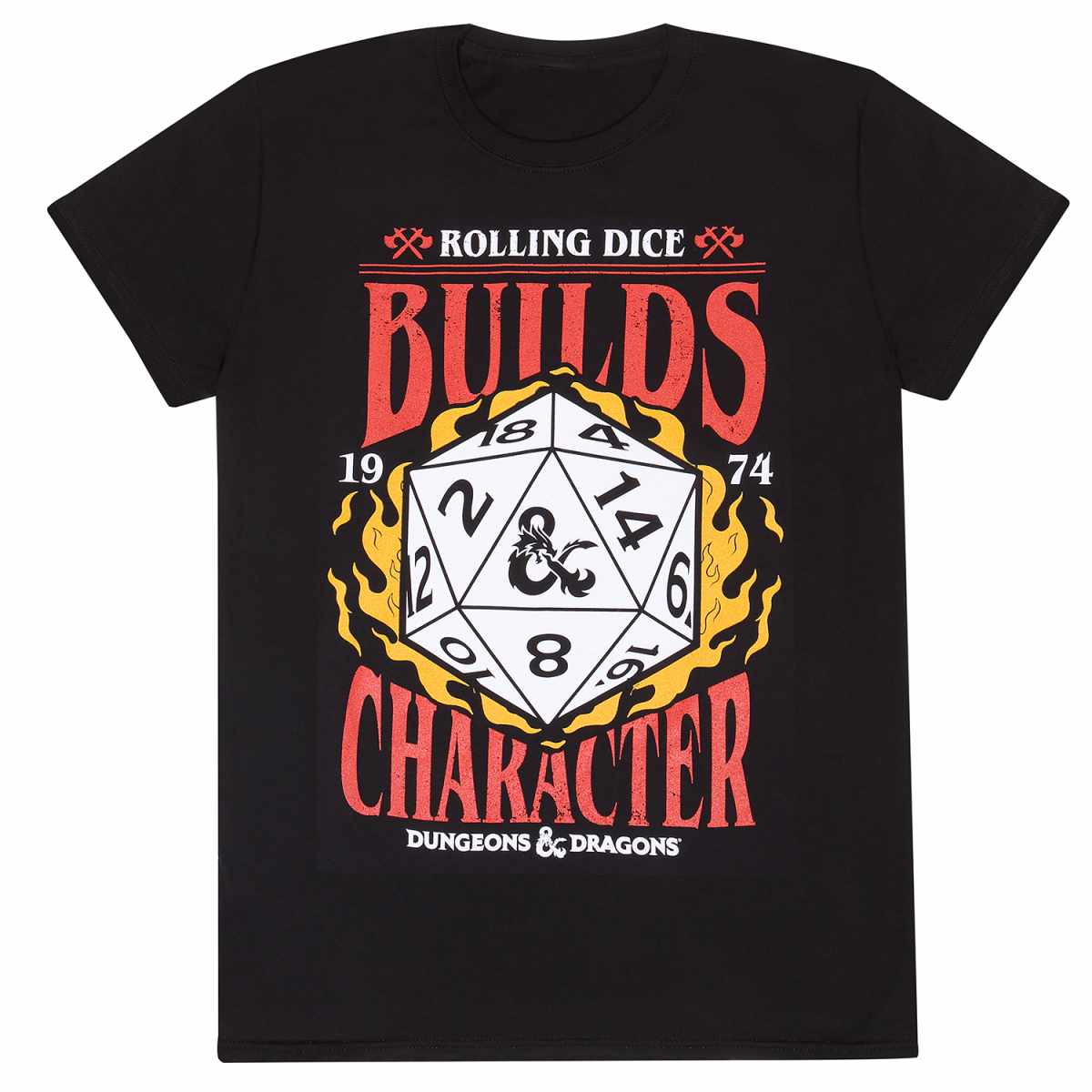Dungeons and Dragons T-Shirt | Builds Character