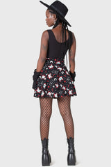 Killstar Lil Vampurr Skater Skirt
