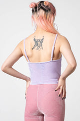 Killstar Lost In Sin Zip Top | PASTEL LILAC