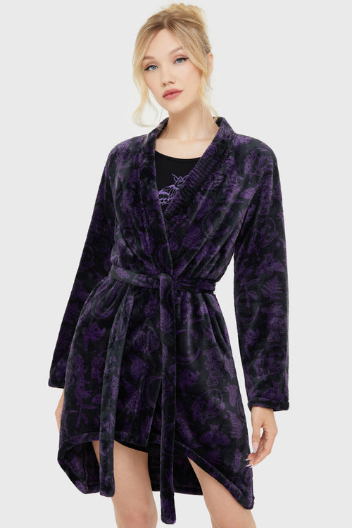 Killstar Midnight Moth Robe