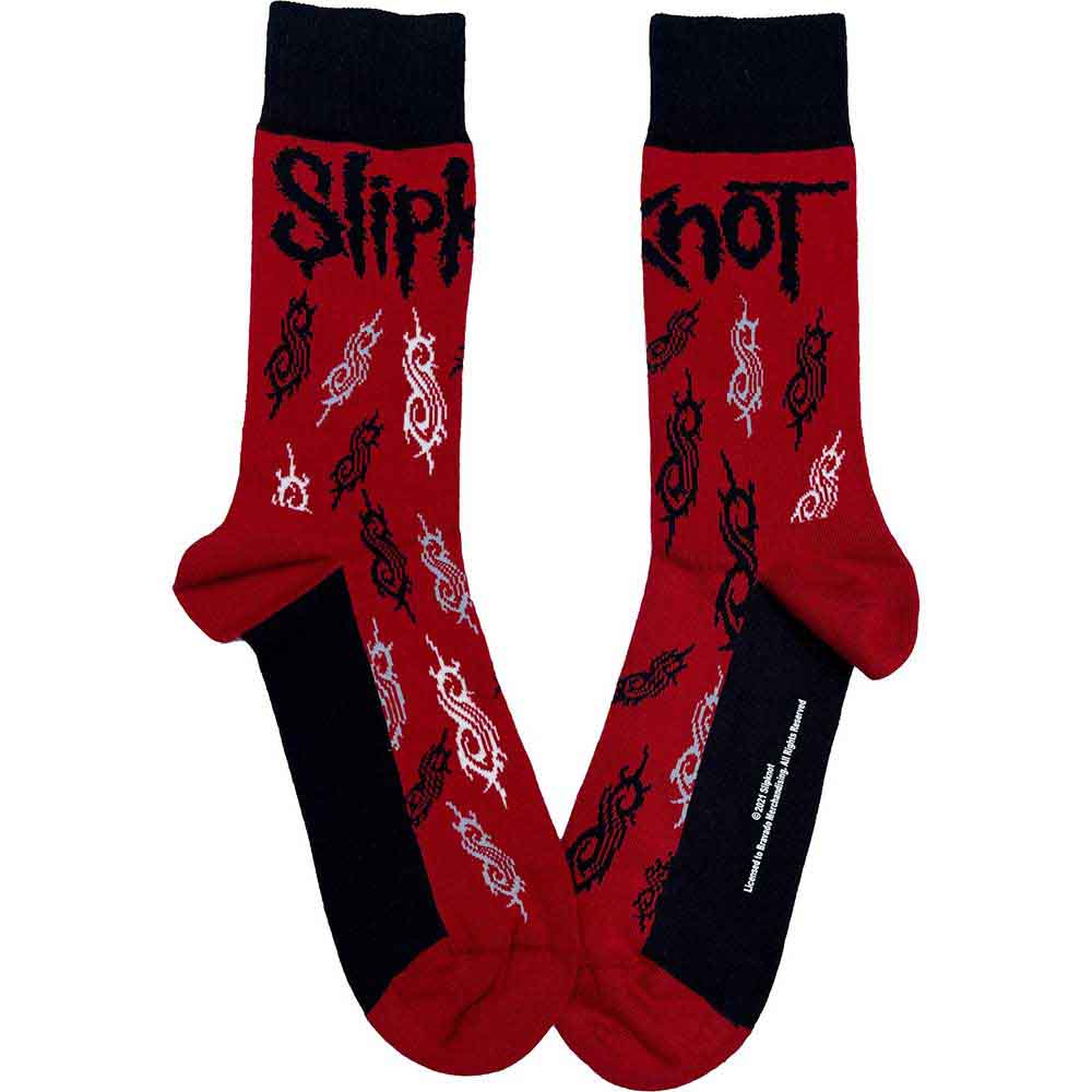 Slipknot Socks | Red Tribal S