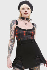 Killstar Wrong Way Home Skirt