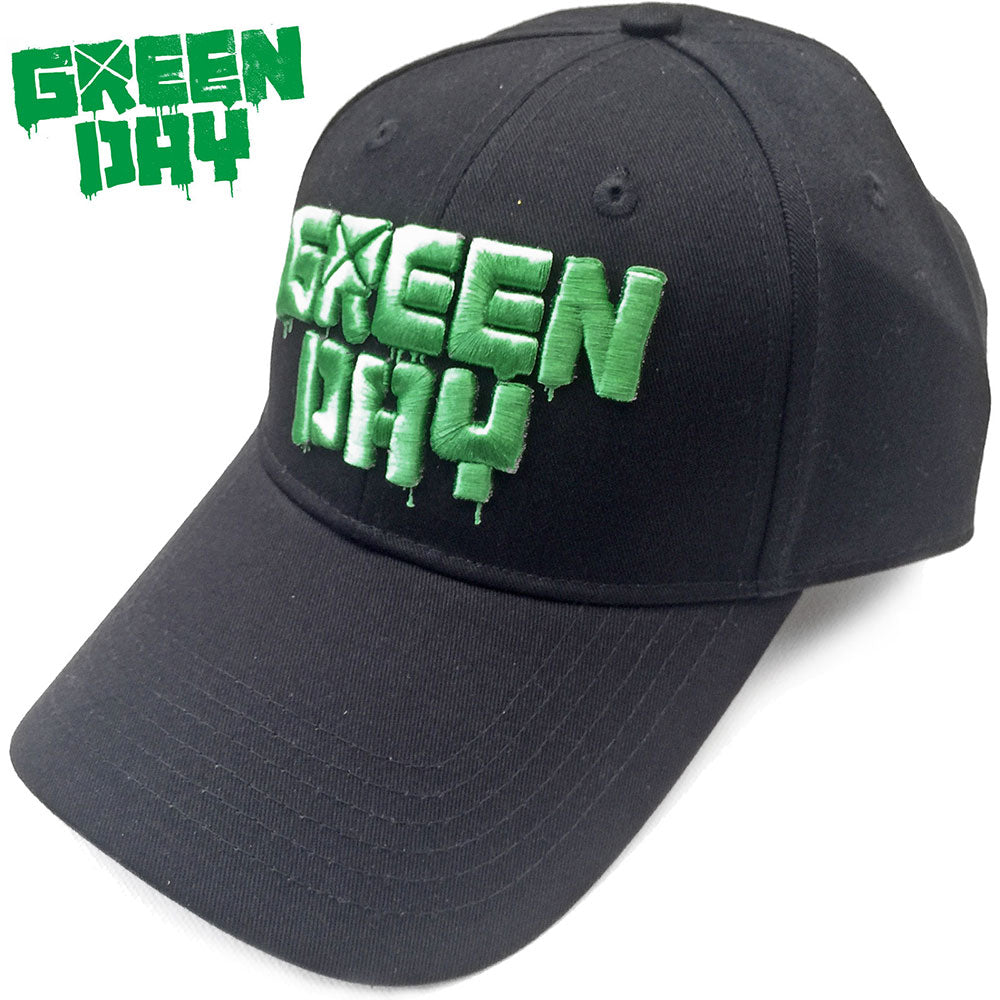Green Day Dripping Logo Baseball Cap