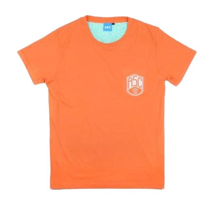 ASC Badge T-Shirt- Coral