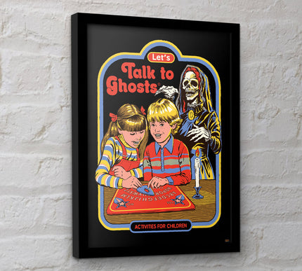 Steven Rhodes lets Talk To Ghosts Framed Print