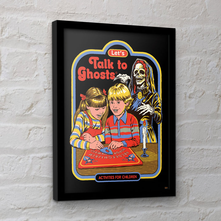Steven Rhodes lets Talk To Ghosts Framed Print