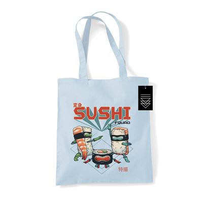 Vincent Trinidad Tote Bag | Sushi Squad