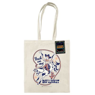 Steven Rhodes Tote Bag | Back On My Bullshit