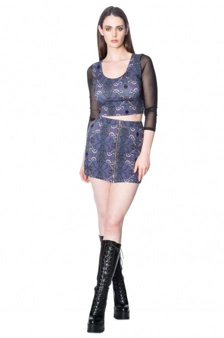 Banned Apparel Vibora Skirt | Purple