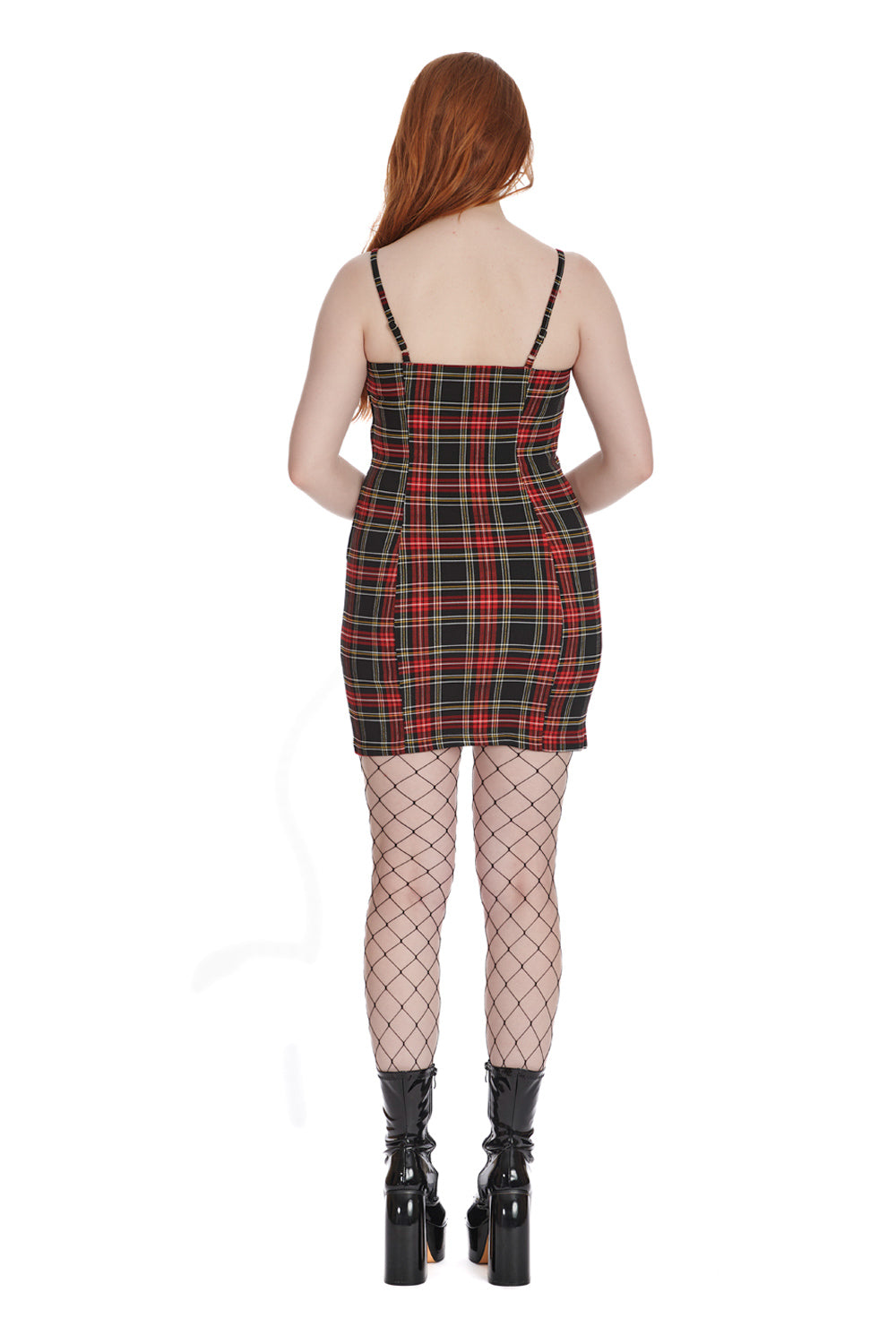 Banned Apparel Duncan Mini Dress | Red / Black