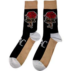 Tupac Socks | Rose
