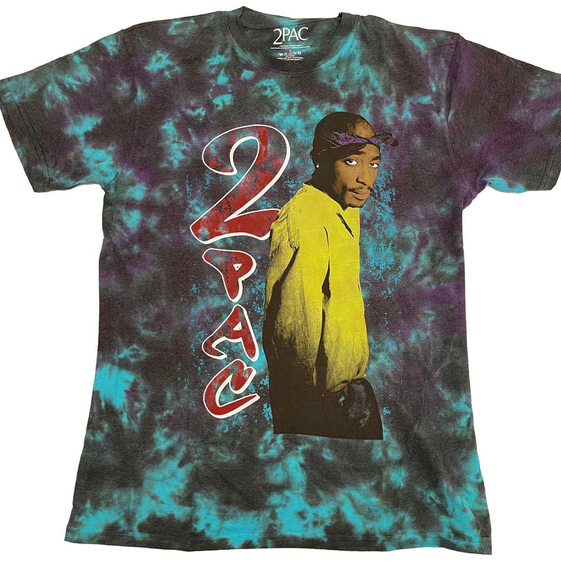 Tupac T-Shirt | Vintage Tupac Dip Dye