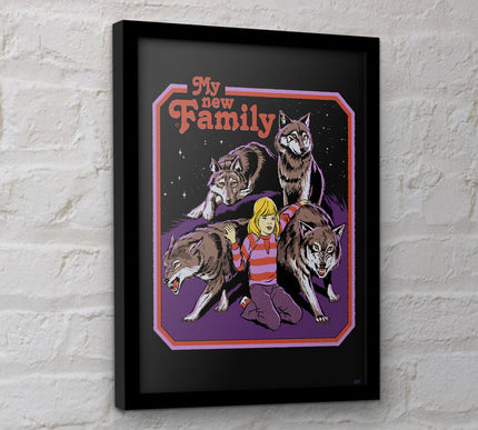Steven Rhodes My New Family Framed Print