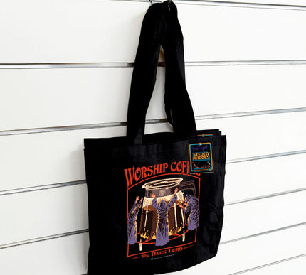 Steven Rhodes Tote Bag Worship Coffee