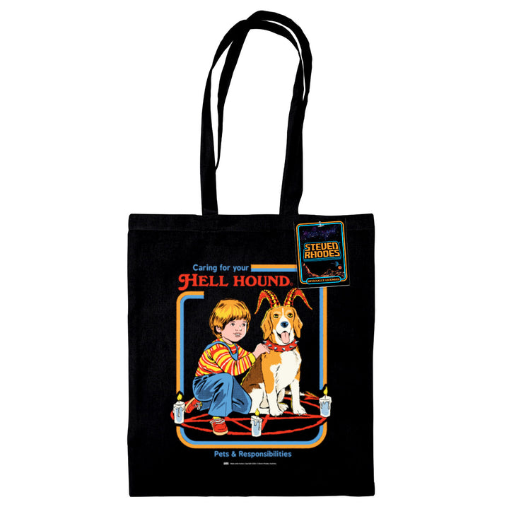 Steven Rhodes Tote Bag Hell Hound