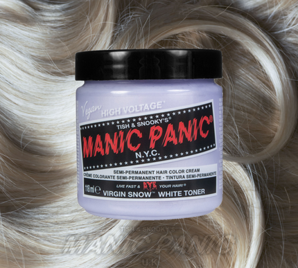Manic Panic Hair Dye | Virgin Snow Toner