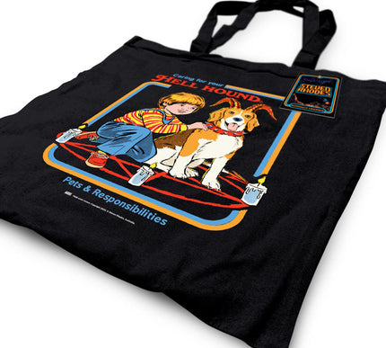 Steven Rhodes Tote Bag Hell Hound