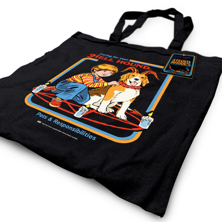Steven Rhodes Tote Bag Hell Hound