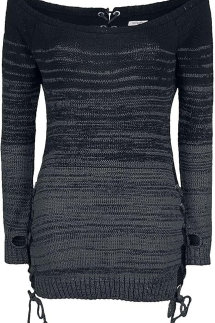 Innocent Thena Top | Black / Grey