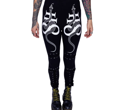 Heartless Novalie Leggings | Black / White