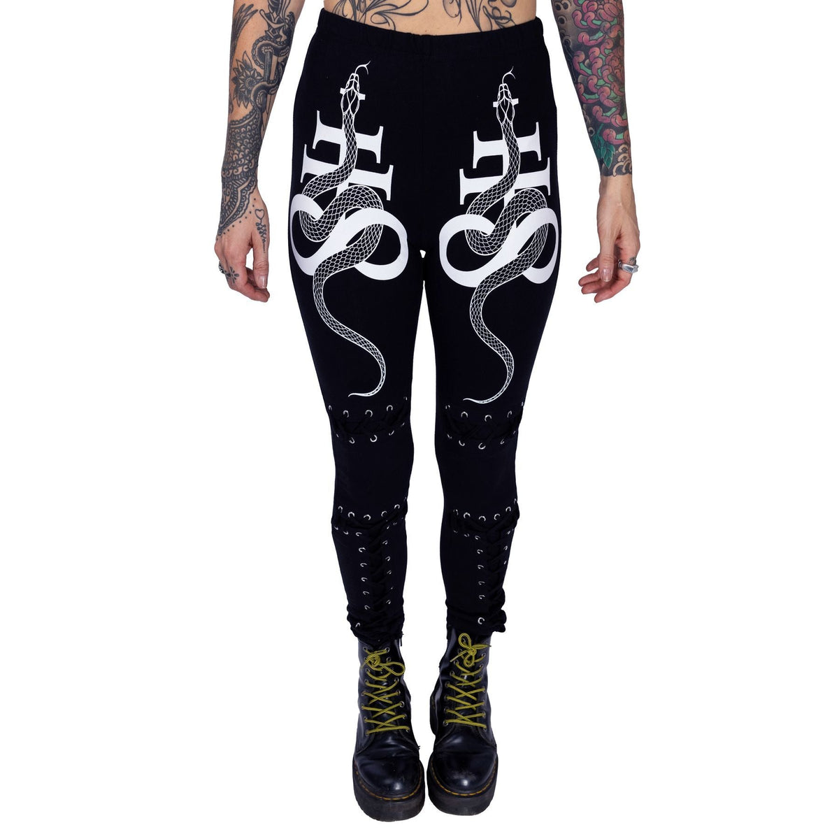 Heartless Novalie Leggings | Black / White