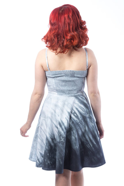 Rockabella Lani Dress | Grey / White