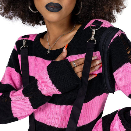 Heartless Petunia Dress | Pink / Black