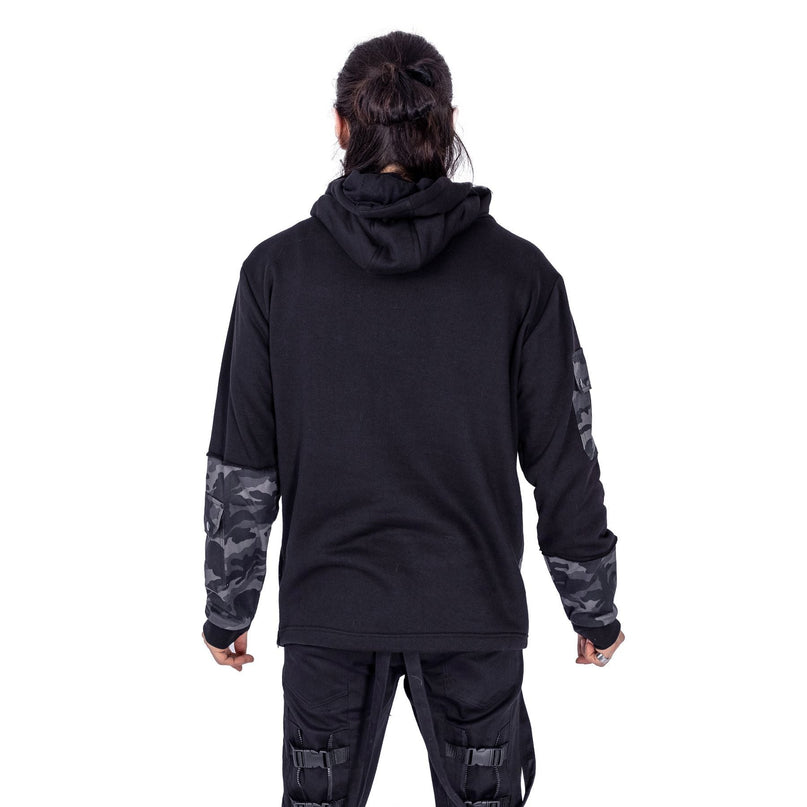 Vixxsin Auden Hood | Black / Grey