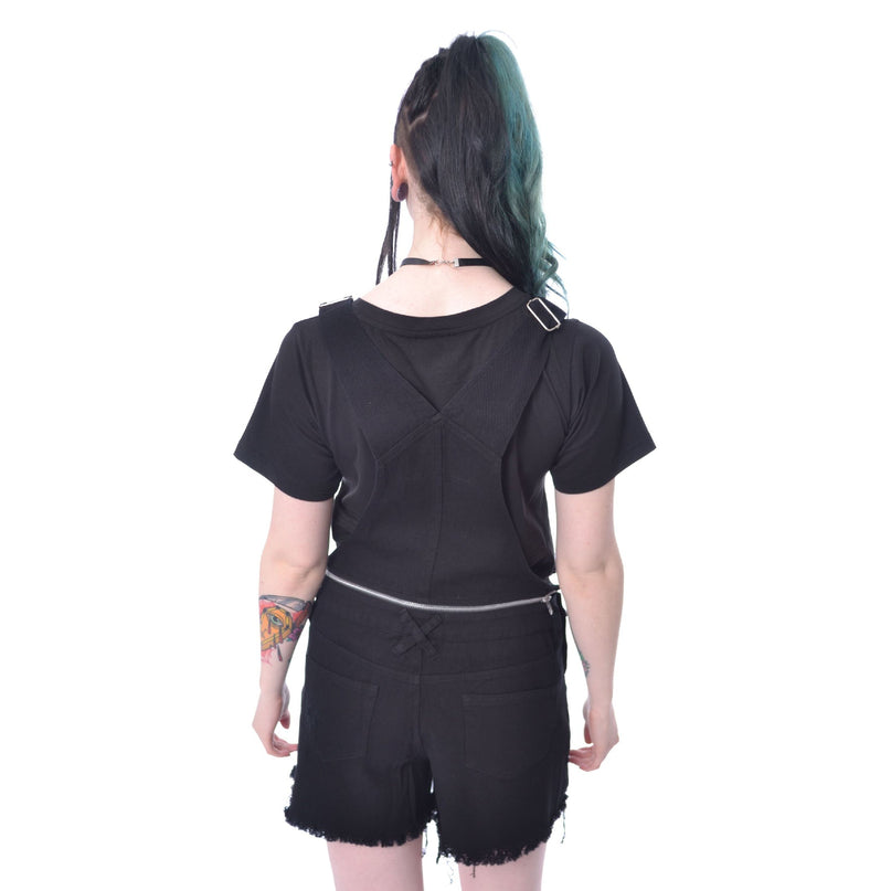 Heartless Leonora Dungarees | Black