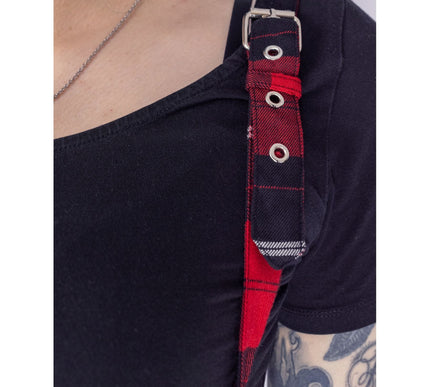 Chemical Black Seneca Skirt | Red Check