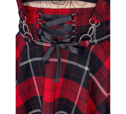 Chemical Black Seneca Skirt | Red Check