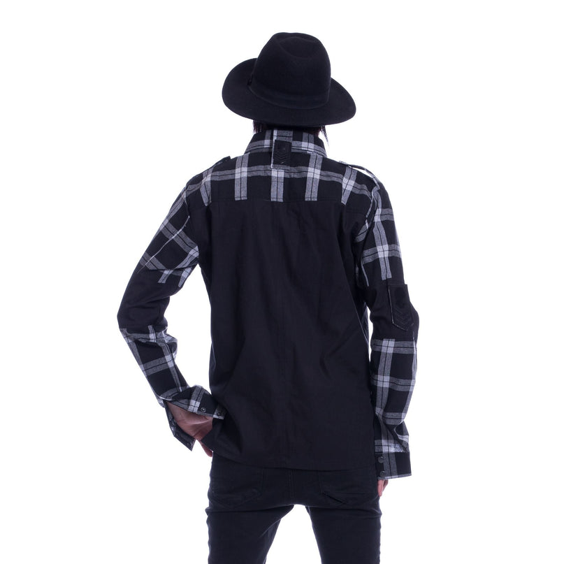 Heartless Austin Shirt | Grey Check
