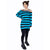 Poizen Industries Camden Top | Blue / Black