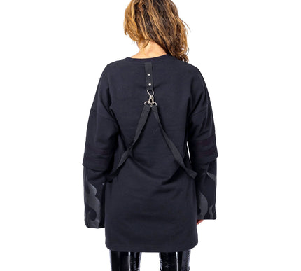 Heartless Flamethrower Top | Black