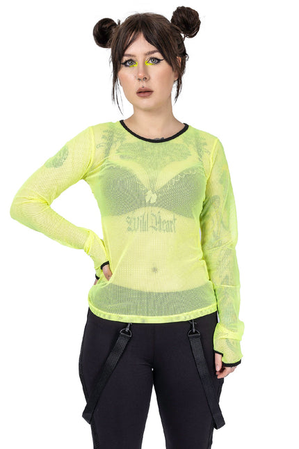 Poizen Industries Future Top | Yellow