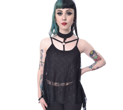 Vixxsin Selena Top | Black