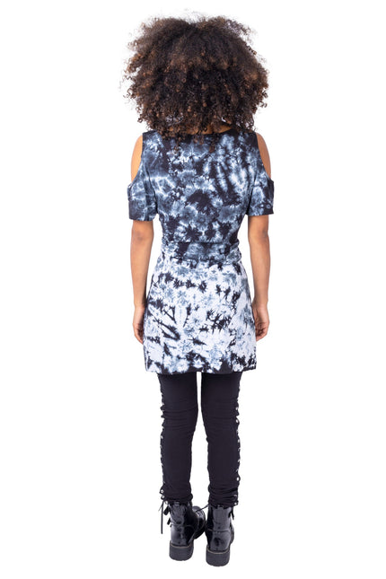 Innocent Lifestyle Tabitha Top | Black / White Tie