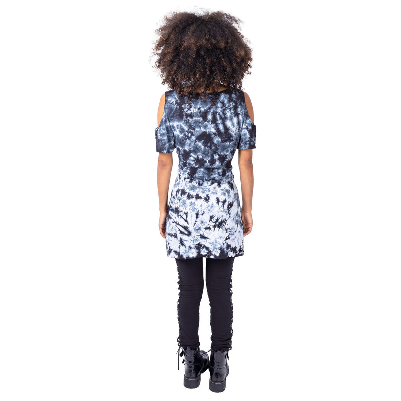 Innocent Lifestyle Tabitha Top | Black / White Tie