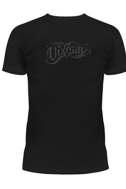 Vixxsin Wing Skull Thorn T-Shirt | Black