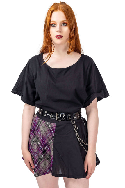 Heartless Everleigh Skirt | Grey/Purple