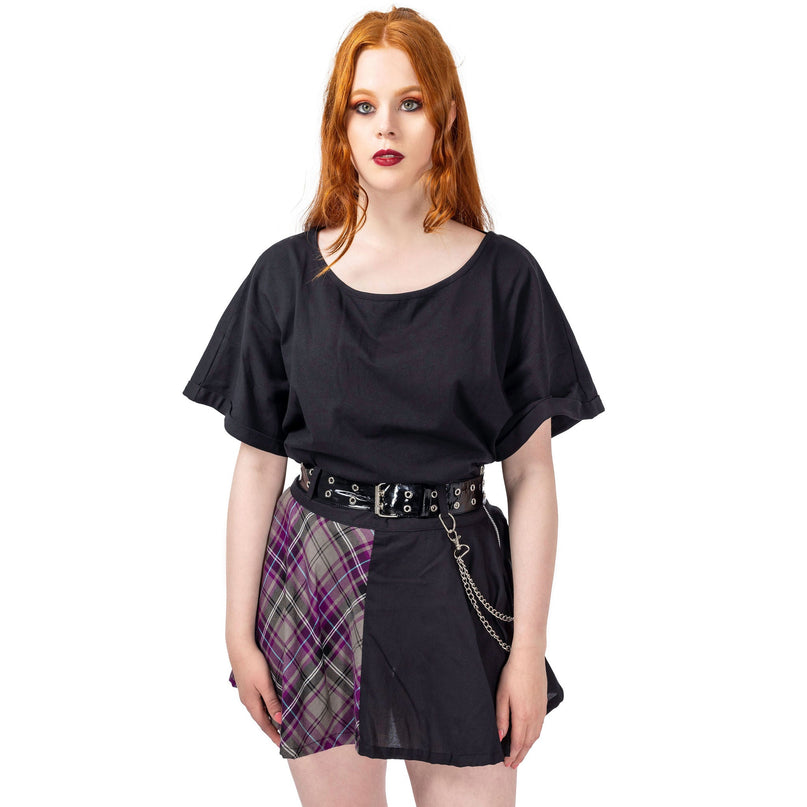 Heartless Everleigh Skirt | Grey/Purple