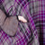 Rockabella Maeve Pinafore Dress | Grey / Purple Check