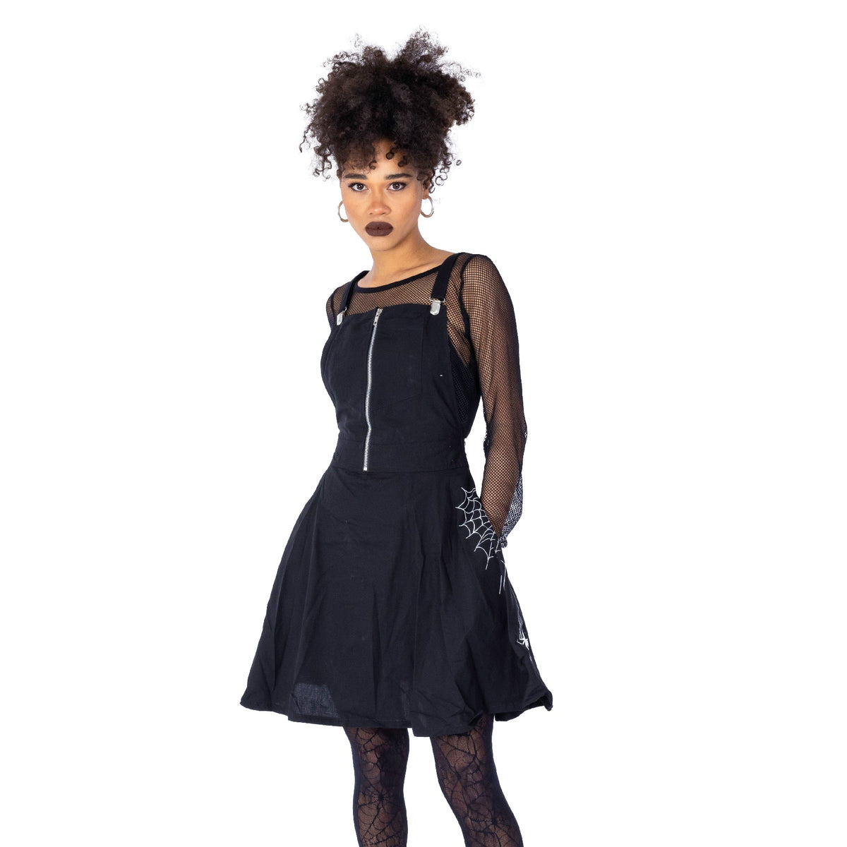 Rockabella Widow Pinafore | Black