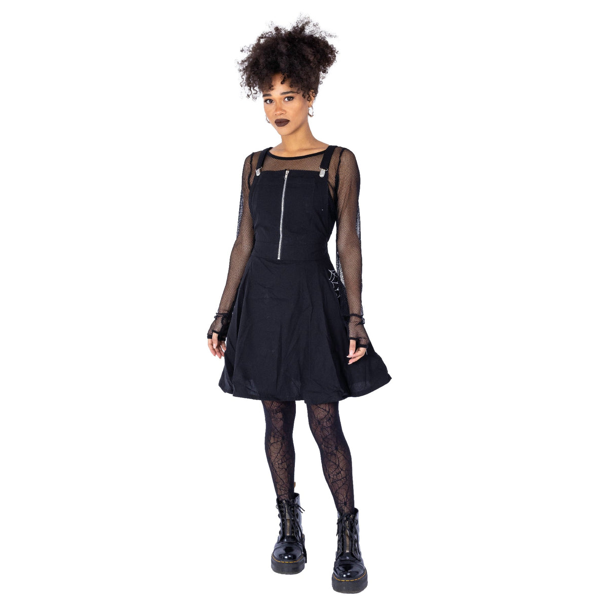 Rockabella Widow Pinafore | Black