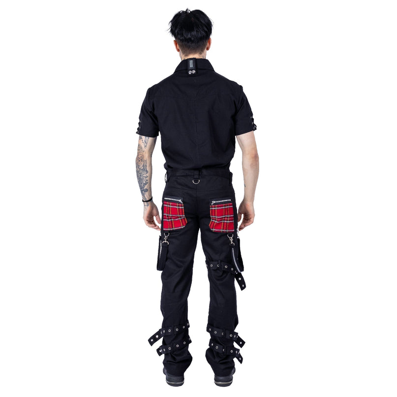 Chemical Black Athol Pants | Black / Red