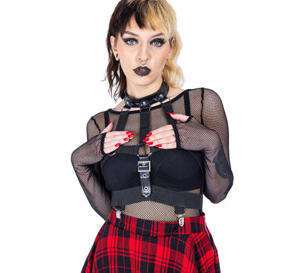Heartless Elrene Skirt | Red Check