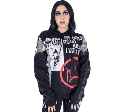 Heartless My Inner Killer Unisex Hood | Black