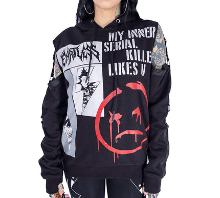 Heartless My Inner Killer Unisex Hood | Black